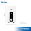 เครื่องทำน้ำอุ่น Haier B1WO