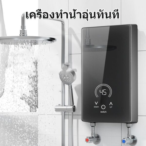 🚿 รีวิว เครื่องทำน้ำอุ่น ICIC 6500 W : ร้อนจัดเต็ม ไฟแรง ดีไซน์มินิมอล ราคาถูกที่สุดในรุ่น !!