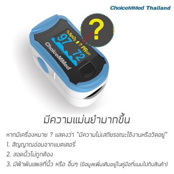 💓 รีวิว เครื่องวัดออกซิเจนปลายนิ้ว ChoiceMMed MD300C29 : ของต้องมี ติดบ้านไว้ อุ่นใจกว่าเยอะ